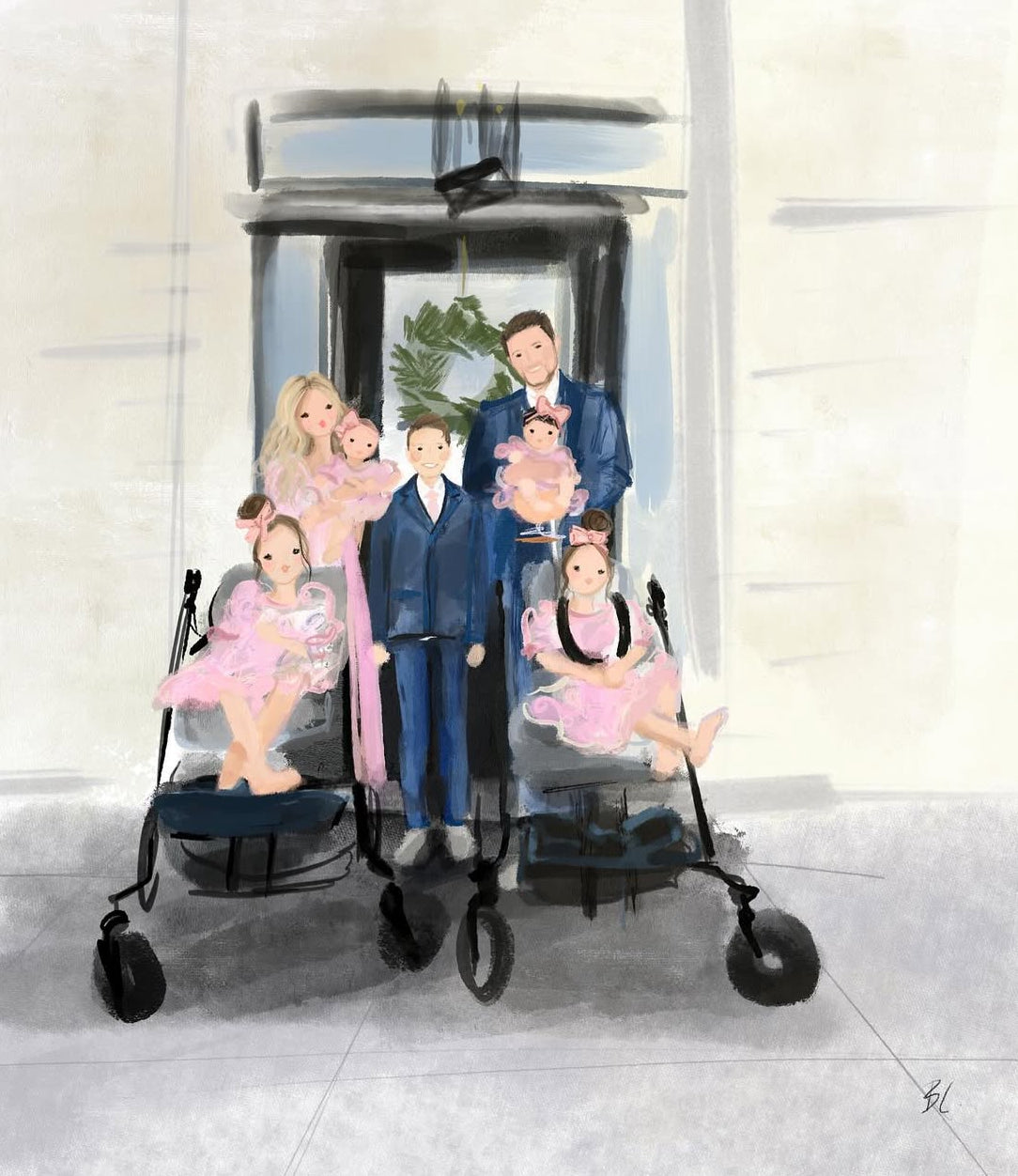 Custom Illustrated Portrait – Limited Slots